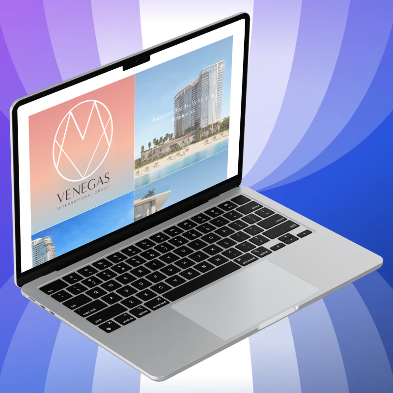 Venegas Group - Sito web real estate internazionale sviluppato a Milano